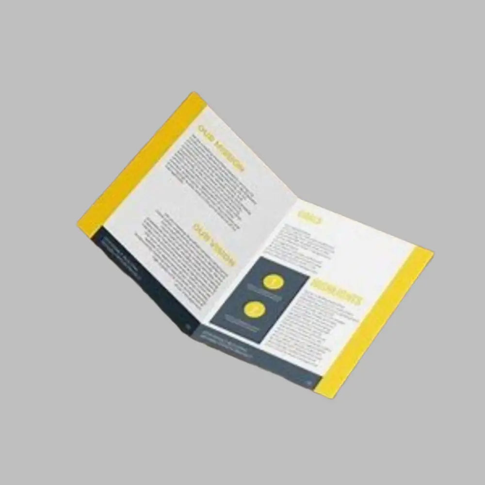 Bifold Leaflets Design and Printing - Offset POD - A5 Portrait / 170gsm Silk Paper - Leaflet