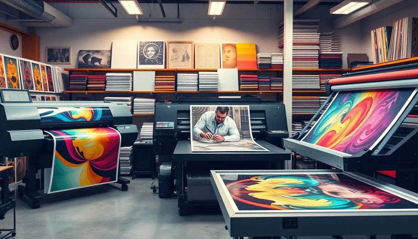 Poster Printing Methods