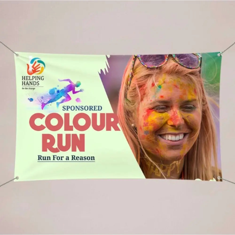 260gsm Mesh Banners for All Occasions with Metal Eyelets and Hemmed Edges - Large Format POD - Banner