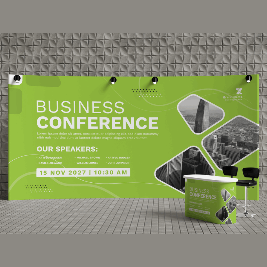 Banners for All Occasions with Metal Eyelets and Hemmed Edges Design and Printing - Custom - Banner