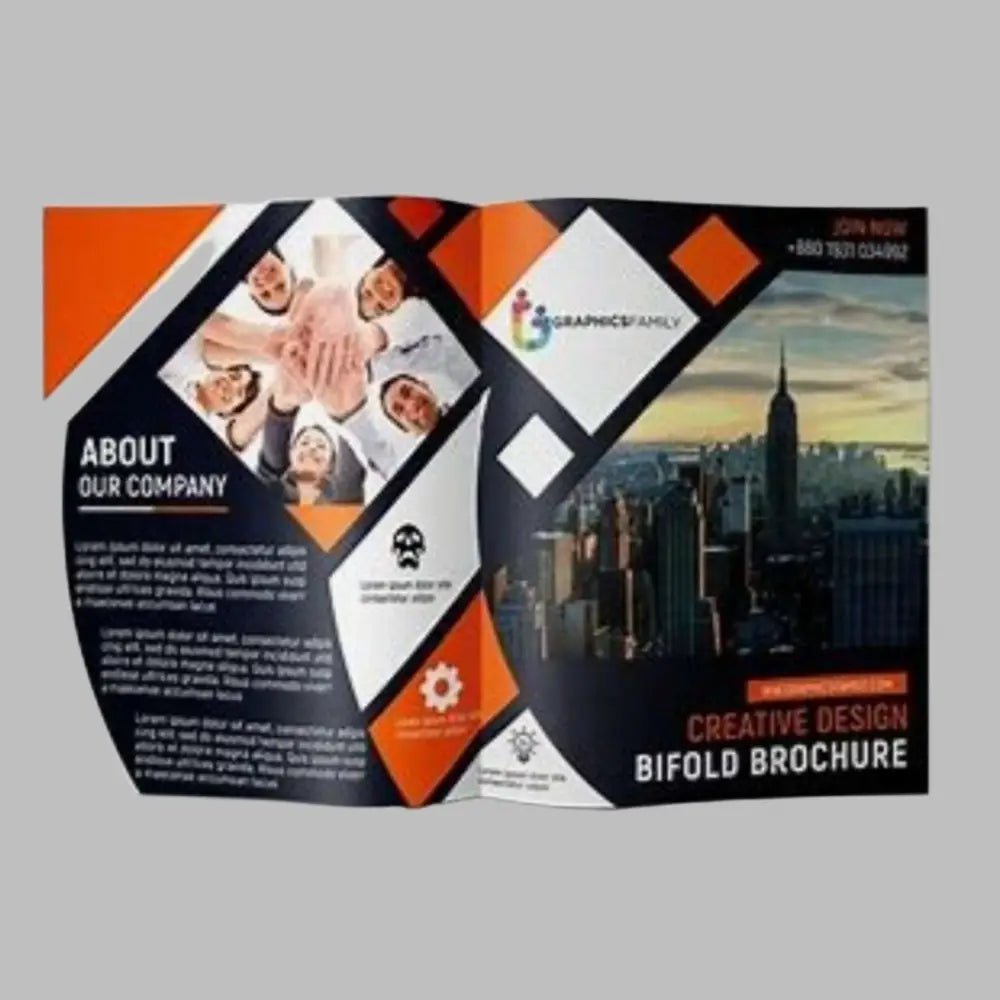 Bifold Leaflets Design and Printing - Offset POD - Leaflet