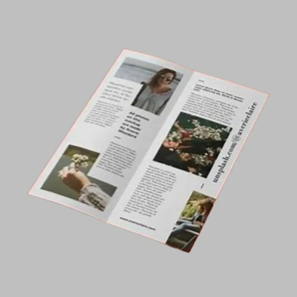Bifold Leaflets Design and Printing - Offset POD - Leaflet
