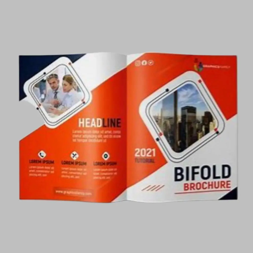 Bifold Leaflets Design and Printing - Offset POD - Leaflet