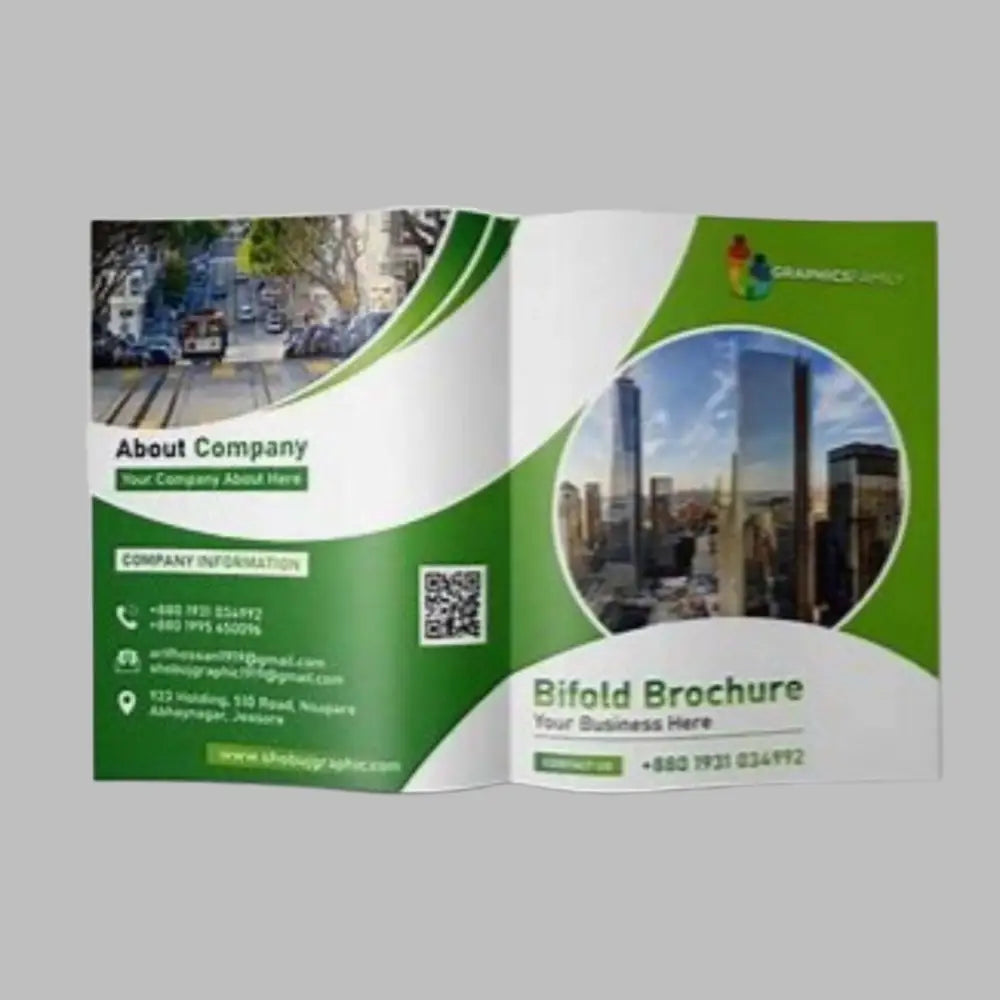 Bifold Leaflets Design and Printing - Offset POD - Leaflet