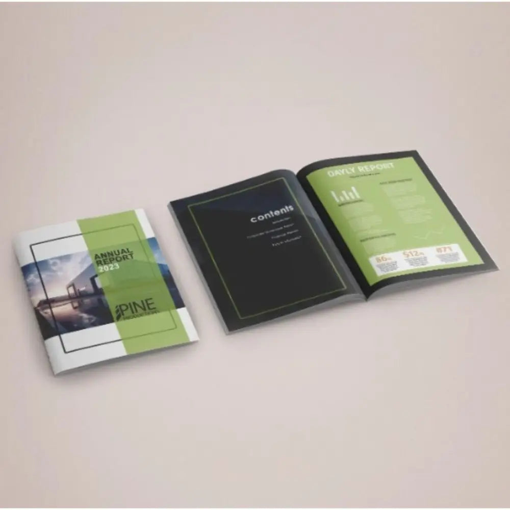 Professional Corporate Annual Reports and User Guides Booklets - Offset POD - Reports