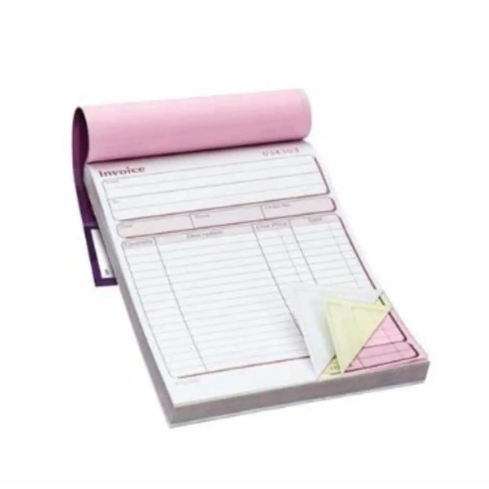 Corporate NCR Printed Invoice Pads Design and Printing - Offset POD - Invoice