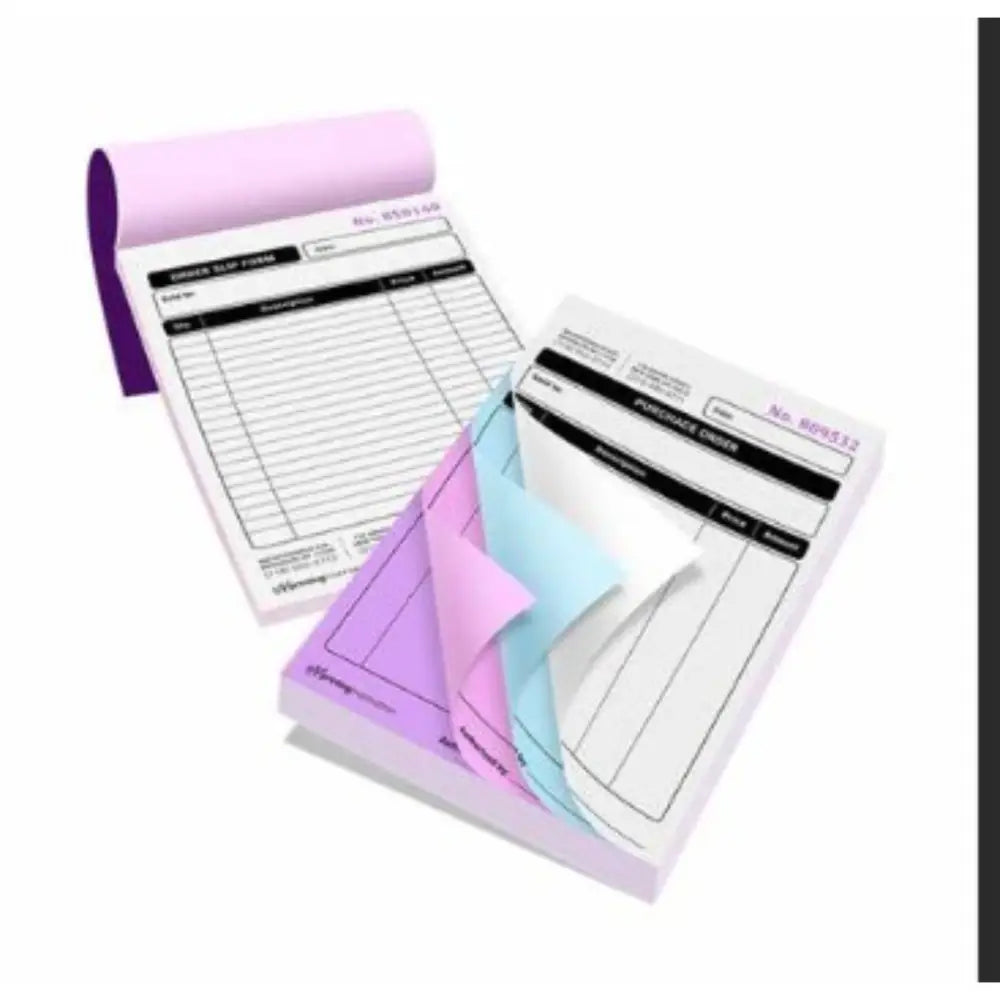 Corporate NCR Printed Invoice Pads Design and Printing - Offset POD - Invoice