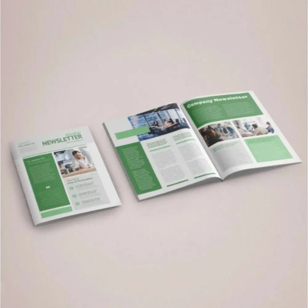 Corporate Stapled Brochures and Booklets with Eye-Catching Designs for Marketing - Offset POD - Brochure