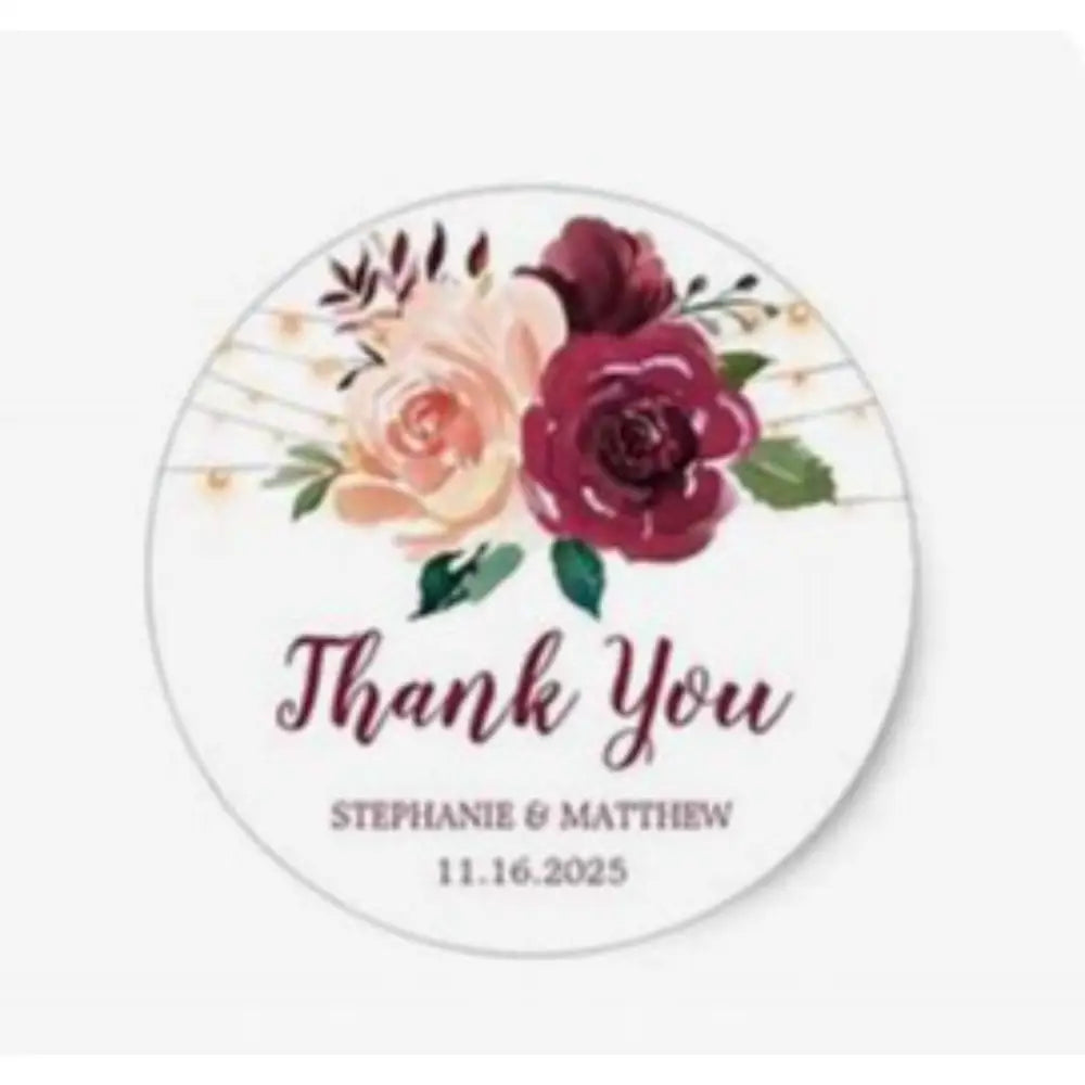 Customised Stickers for all Occasions - Large Format POD - Wedding Stickers