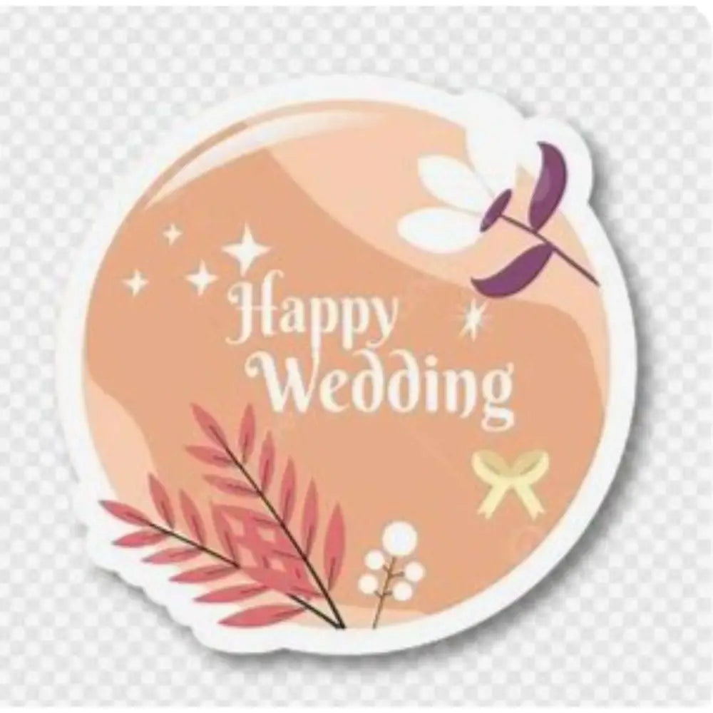 Customised Stickers for all Occasions - Large Format POD - Wedding Stickers