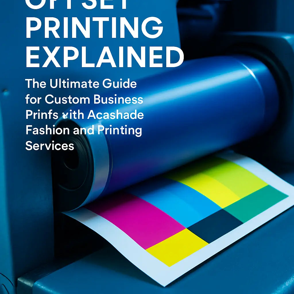 Offset Printing Explained: The Ultimate Guide for Custom Business Prints with Aceshade Fashion and Printing Services