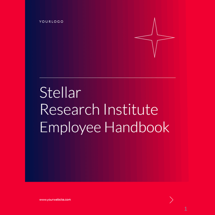 Employee Handbooks - Offset POD - Brochure