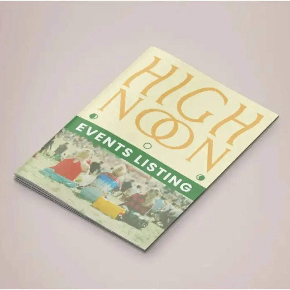 Event Programme for all Occasions Designs and Printing - Offset POD - 130gsm Silk Paper / A5 Portrait - Event Programme
