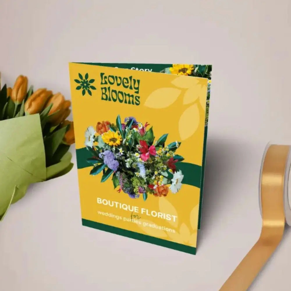 Half-Fold Leaflet for all Occasions Design and Printing - Offset POD - Leaflet