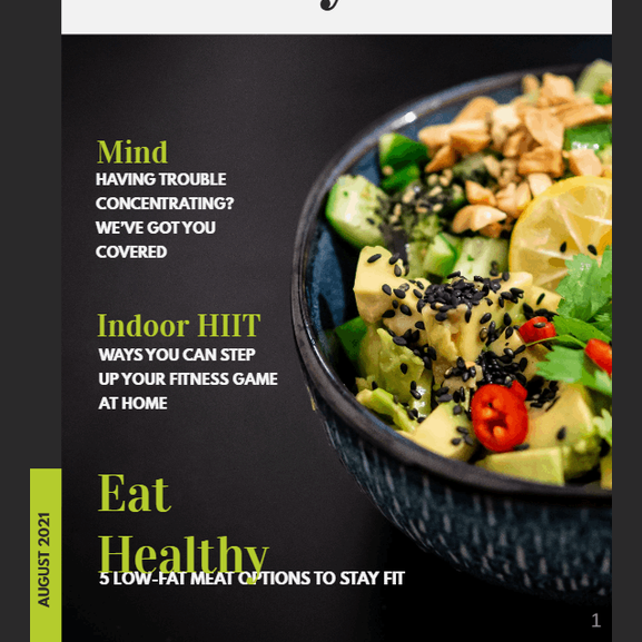 Magazine Publication Designs and Printing - Offset POD - Magazine