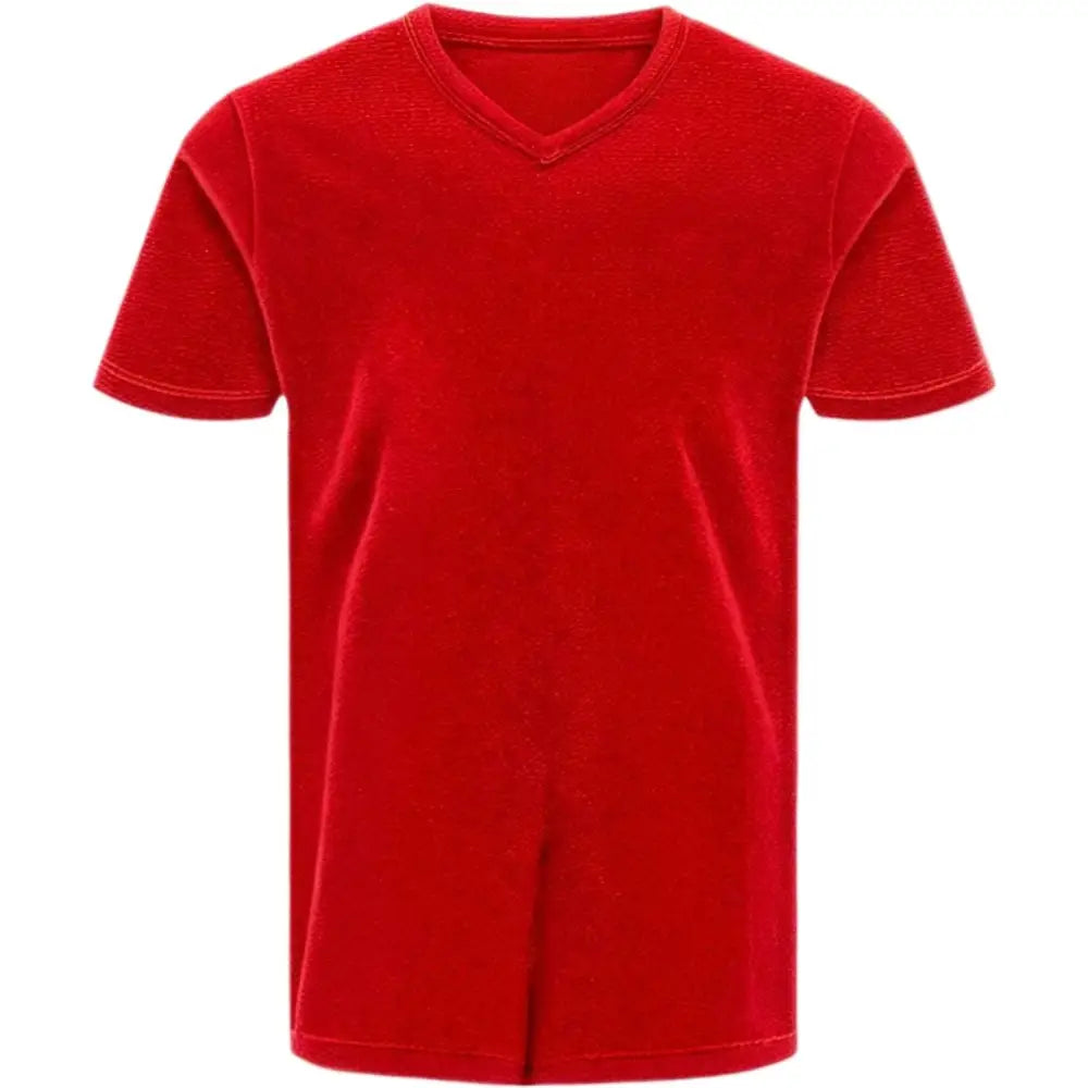 Personalised Men V-Neck Short Sleeve T-Shirts - DTF - Men V-Neck T-Shirt Short Sleeve