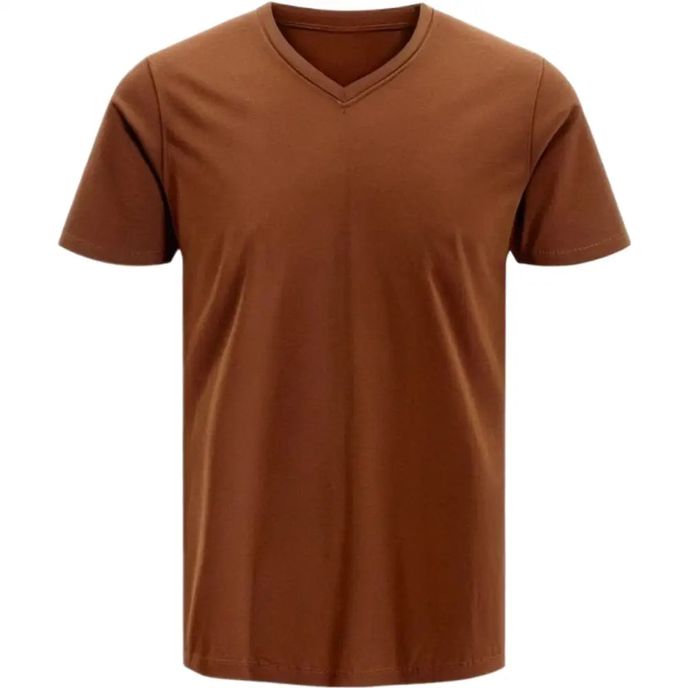 Personalised Men V-Neck Short Sleeve T-Shirts - DTF - Men V-Neck T-Shirt Short Sleeve