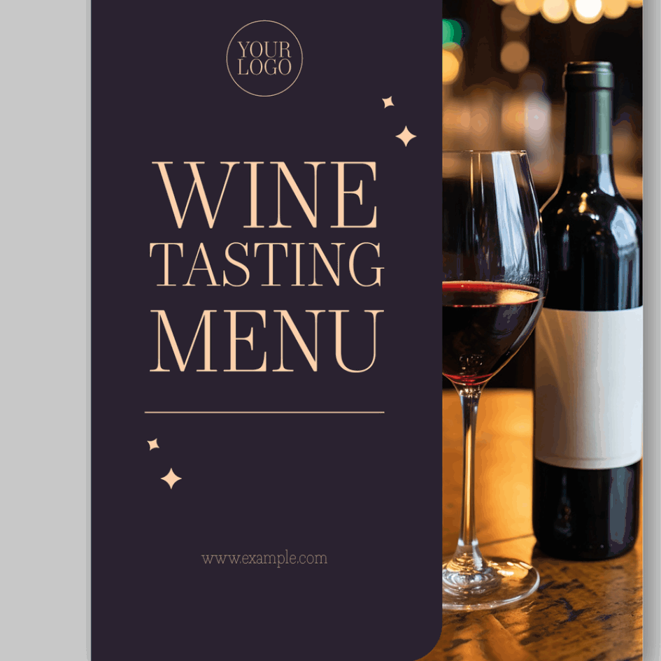 Menu Cards Design and Printing - Leaflet