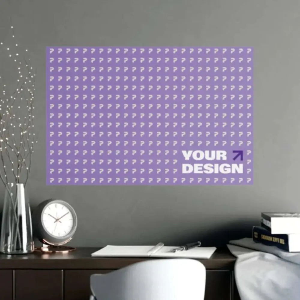 Single and Double-Sided Indoor Posters and Banners - Large Format POD - Posters