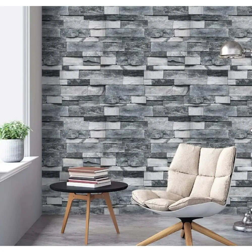 Peel and Stick Vintage Coated Self Adhesive Removable Wallpapers for Home and Office - Large Format POD - One Roll