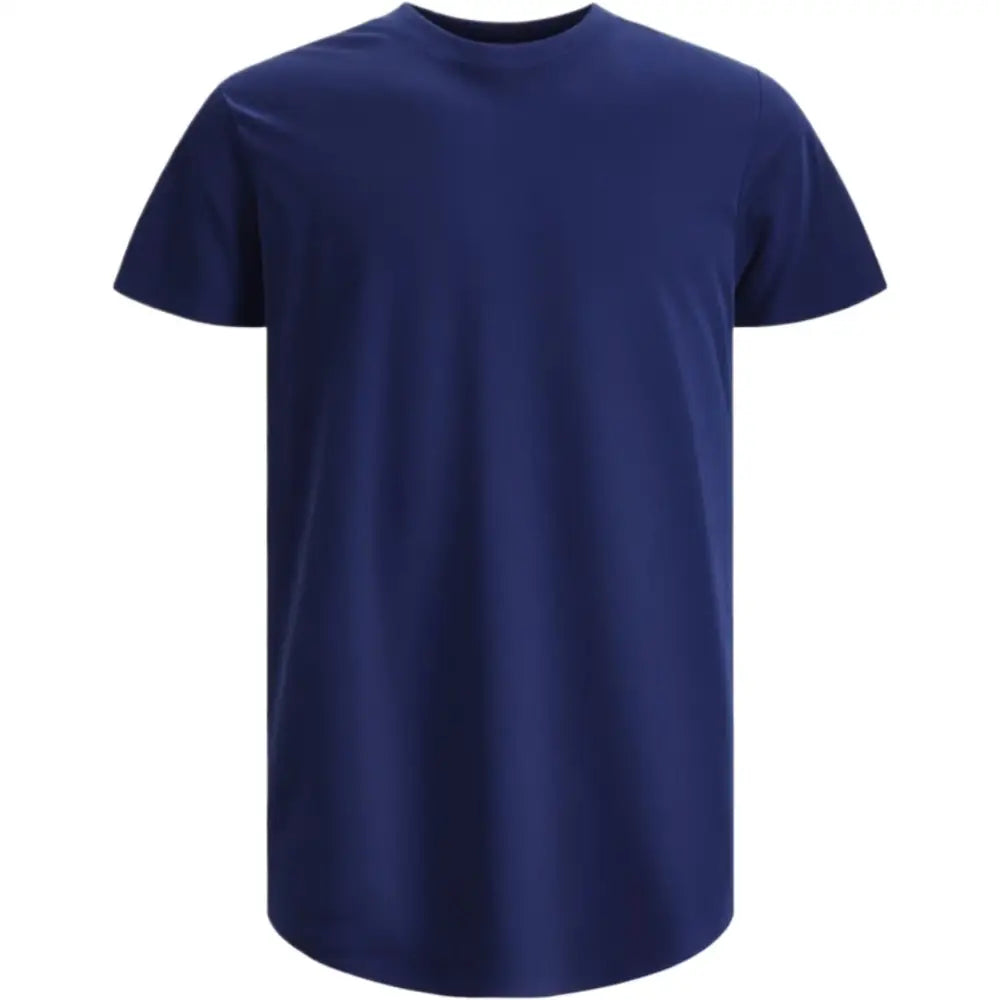 Personalised Men Crewneck Short Sleeve T-Shirts - DTF - S / Navy - Men Round Neck T-Shirt Short Sleeve
