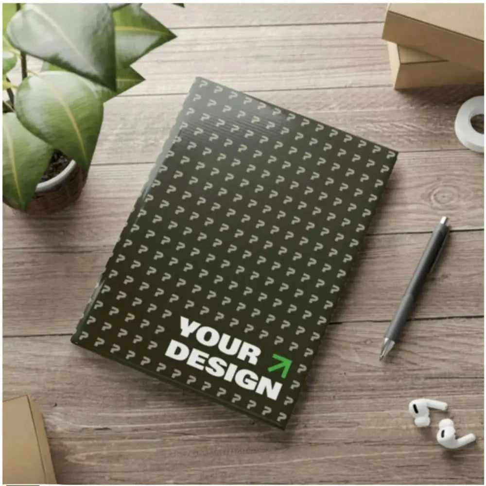Premium Hardcover Notebooks Foam-Lined Ankara Covers - Offset POD - Blank / A5 (5.8’’ x 8.3’’) - Hard Cover Notebooks