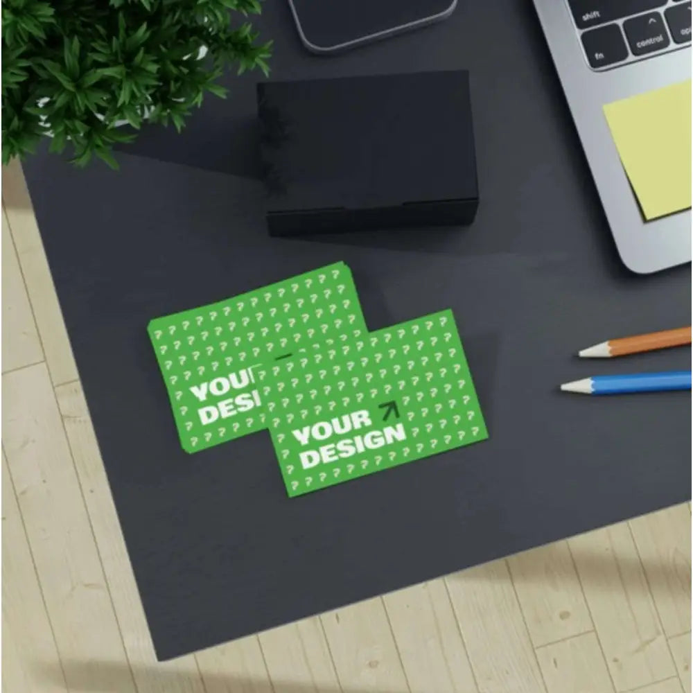 Rectangle-Shaped Single and Double-Sided Business Cards - Offset POD - Business Cards