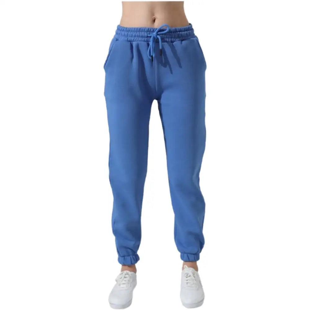 Personalised Slim Elastic-Waist Ladies’ Sweatpants Joggers - DTF - Elastic Waist Trousers for Casual Hip Hop Gym