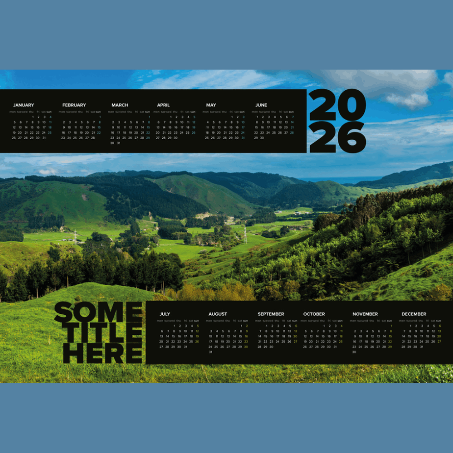 Spiral Wire-O Binding Wall Calendars Design and Printing - Calendar