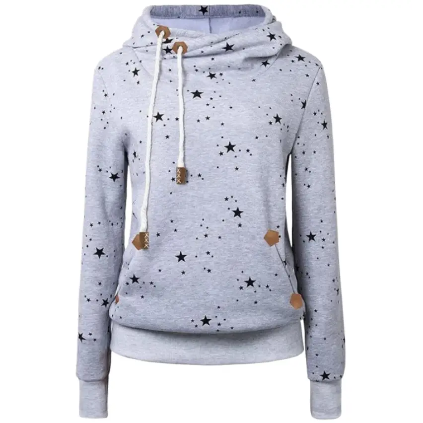 Stylish Ladies’ Hoodies - Premium Fabric for Comfort and Versatility - Gray / S - Women Hoodie