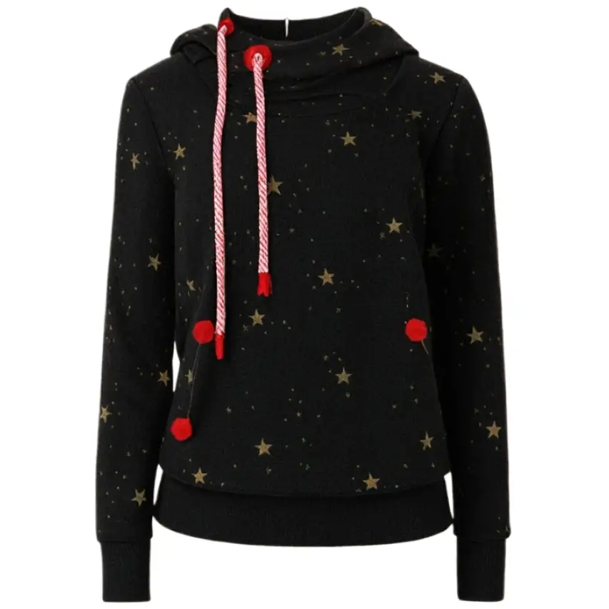 Stylish Ladies’ Hoodies - Premium Fabric for Comfort and Versatility - Black / S - Women Hoodie