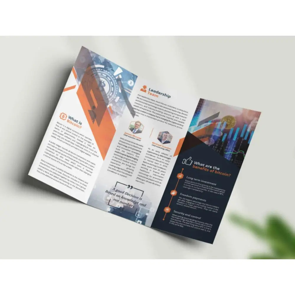 Trifold Leaflets for all Occasions Design and Printing - Offset POD - Leaflet