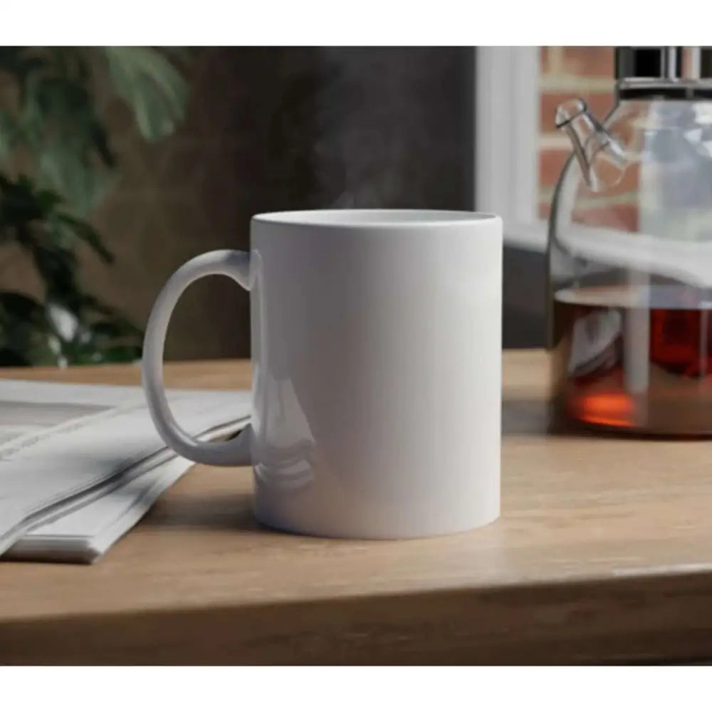 White Ceramic Mug Labels - DTF - White - Ceramic Mug