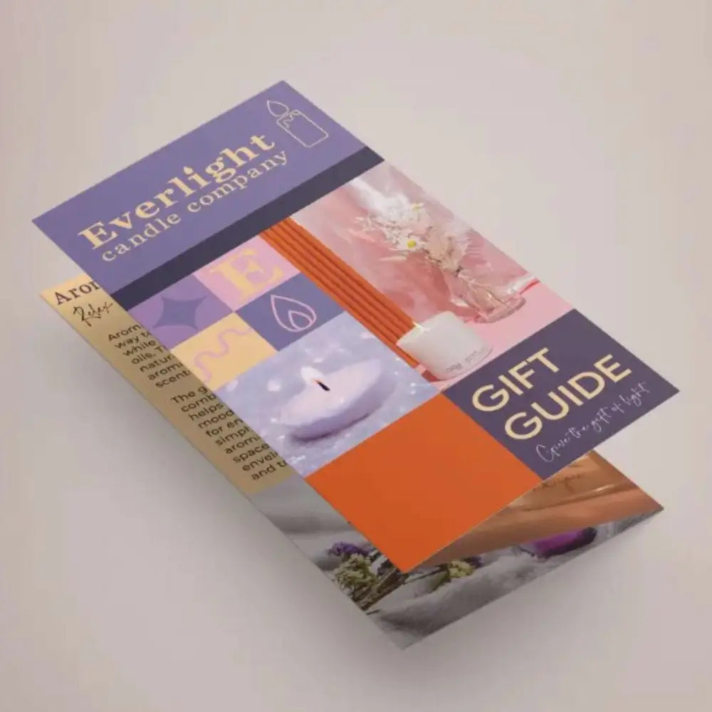 Z-Fold Leaflets for all Occasions Design and Printing - Offset POD - 130gsm Silk Paper / A5 Portrait - Leaflet