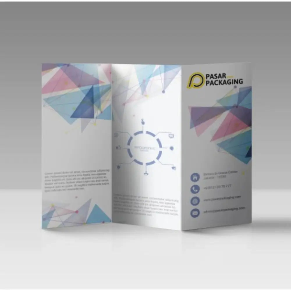 Z-Fold Leaflets for all Occasions Design and Printing - Offset POD - Leaflet